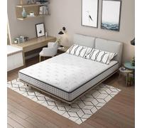 TEENO Matelas mousse 140x190cm, mousse Confort ferme Epaisseur 22 cm