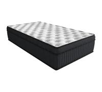 TEENO Matelas Ressorts Ensachés 90x190 cm SOMNIAE , Accueil Mémoire De Forme, 25 cm