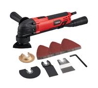 TEENO Outil multifonction oscillant filaire 300 W avec ensemble d'accessoires 11 pièces,