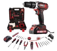 TEENO Perceuse Visseuse Sans Fil 21V Pour Batterie Makita 2x2.0Ah Batteries,45 Nm Visseuse