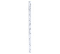 Teenpull Autocollants Auto-adhésifs pour Meuble Blanc marbré en PVC 90x500 cm, 2 pièces avec grattoirs, décoration Bricolage, Protection Surface Lisse, Personnalisation mobilier, Collage Facile
