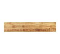 Teenpull Dessus de Table rectangulaire en Bois Massif de manguier Brut Naturel 180 x 30 x 2,5 cm pour Bureau et Table de Travail Design Rustique Durable et Facile à Nettoyer