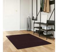 Teenpull Marsa Tapis de couloir - Anthracite - 100 x 200 cm - Polyester et PVC - Lavable - Antidérapant - Poils courts - Pour couloir, chambre à coucher, salon - Doux et insonorisant