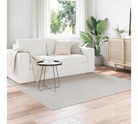 Teenpull Palmeras Tapis de sol en polyester, lavable, antidérapant, doux, à poils courts, pour salon, chambre à coucher, couloir, cuisine, salle à manger, extérieur, balcon, crème, 200 x 200 cm