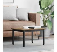 Teenpull Table Basse chêne Artisan en Bois d'ingénierie 60 x 50 x 36 cm Design Moderne Stable pour Salon avec Surface Fonctionnelle et Entretien Facile