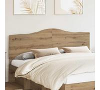 Teenpull Tête de lit en chêne Artisan - 203 x 3 x 100 cm - Tête de lit stable pour chambre à coucher - Compatible avec cadre de lit - Panneau mural moderne - Facile à monter - Accessoire de lit