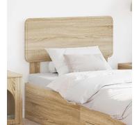 Teenpull Tête de lit rectangulaire solide en chêne Sonoma - 78 x 3 x 90 cm - Pour chambre à coucher, chambre d'amis, chambre d'adolescent, montage facile, dossier durable, panneau mural moderne