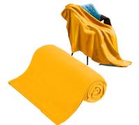 Teesa Couverture Polaire 130x150 cm Jaune TSA8900-3