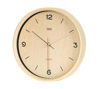 Teesa Horloge Murale Analogique Universel 30 cm TSA0048 Brun Clair
