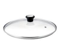 Tefal Tefal Couvercle en verre compatible, Acier inoxydable Plastique, Ecru, 32 cm
