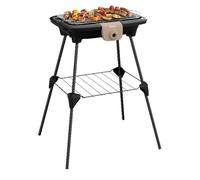 TEFAL BARBECUE ELECTRIQUE BG90D814 EASYGRILL POWER PIEDS 2300 W TAUPE