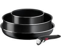 Tefal - Batterie De Cuisine Ingenio Easy Cook N Clean Black 4 Pcs L1539002