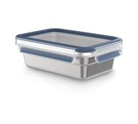 Tefal Boîte à lunch rectangulaire en acier inoxydable MasterSeal 0.8 L
