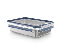 Tefal Boîte de conservation 1,2 L, Acier inoxydable 304 léger et hygiénique, Robuste, Etanche, Compatible congélateur, lave-vaisselle et four, Couvercle à clipser, Masterseal Inox N1150510