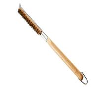 Tefal - Brosse de Nettoyage pour Pierre à Pizza Accessoire XA406000 | Brosse four a pizza 2 en 1 avec grattoir intégré pour éliminer les résidus alimentaires et la farine sur les pierres