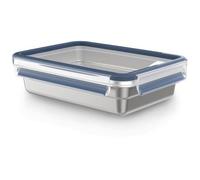 Tefal Clip & Close N1150510 Boîte Hermétique Alimentaire Rectangulaire 1,2 L Acier Inoxydable 1 Pièce(S)