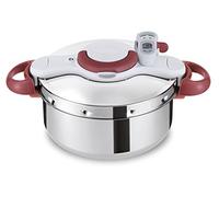 Tefal CLIPSO MINUT' PERFECT Schnellkochtopf 6L mit Garbkorb und Timer
