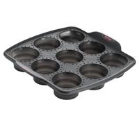 Tefal Crispybake, Plaque à muffins, Rectangulaire, Noir, Silicone, 90 mm, 1 pièce