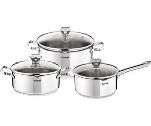 Tefal Cuisinière à induction Duetto On Set de casseroles 6 pcs.