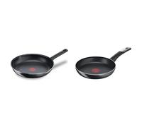 Tefal Day By Day On Poêle 32 cm, Non induction, Revêtement antiadhésif sûr, Fonction Thermo-Signal & C38804 Poêle à frire en titane dur Essential, 24 cm, revêtement anti-adhésif