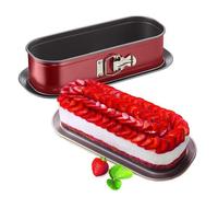 TEFAL DELIBAKE ACIER ROUGE CARBONE Moule à cake à charnière 30 cm J1640314