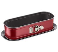 Tefal Delibake J1640374, Moule à Cuisson Oblong 30x11 cm, Revêtement Antiadhésif, Bords Anti-Débordement