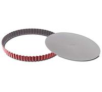 TEFAL Delibake J1641574, Moule à Tartes 28 cm, Revêtement antiadhésif, Fond amovible, Qualité allemande