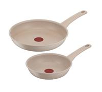 Tefal Delight, Lot de 2 pièces, Poêles 20/26 cm, Revêtement antiadhésif, Indicateur de chaleur, Corps en aluminium 100% recy 2939043