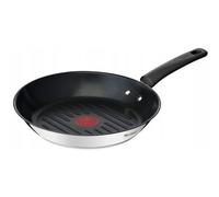 Poêle à griller DUETTO+ G7334055 26 cm, acier inoxidable, Tefal