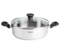 Tefal Duetto Poêle à servir en acier inoxydable Casserole 24cm adaptée à tous les feux