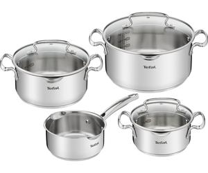 Tefal DUETTO+ Topfset 7tlg. (Kochtöpfe 16/20/24cm m.D., Kasserolle 16cm o.D.)