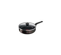 TEFAL EASY COOK & CLEAN Sauteuse 26 cm antiadhésive + couvercle Compatible Tous Feux Sauf Induction B5543302