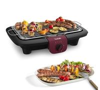 Tefal EasyGrill Adjust Barbecue Électrique, 2300W, Grille Inox, Large surface de cuisson, Fumée Réduite, Température Réglable, Lave-Vaisselle, BG90E514
