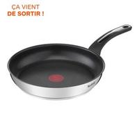 Tefal Poêle Emotion E3000204 20 cm – Antiadhésive, Induction, Garantie 10 ans