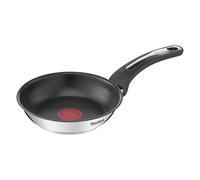 Tefal Emotion poêle 18cm (E3000104), acier inoxydable, revêtement antiadhésif - PTFE, Poêle + casserole, Gris, Argent