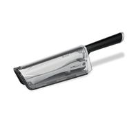 Tefal Ever Sharp Couteau de chef 16,5 cm + aiguiseur intégré avec étui, Technologie brevetée,