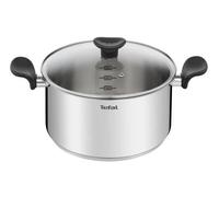 Tefal Faitout Inox 24cm Avec Couvercle E3084604