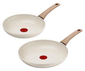 Tefal G02290, ensemble de friture, blanc, aluminium, céramique, système Thermosignal, revêtement céramique, électrique, gaz, halogène, induction