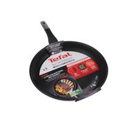 Tefal G2550802, Rond, Poêle à frire multi-usages, Noir, Titane, Céramique, Gaz, Halogène, Induction, Plaque de cuisson uniforme, France