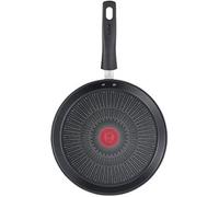 Tefal Poêle à crêpes Illimité G25538 25 cm Induction Antiadhésive Thermo-Signal Noir