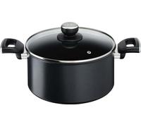 Tefal G2554672 Casserole 5,2 l ronde noire