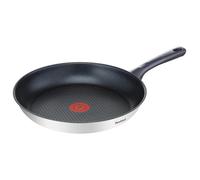 Tefal G7130414, Rond, Poêle marron, Acier inoxydable, Titane, 175 °C, Thermo-indicateur