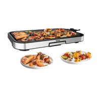 Tefal - Plancha électrique - CB631D10 Giant XL - 2300 W, 55x30,4 cm, inox gris