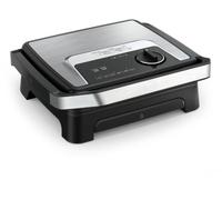Tefal - Grille-Viande Gc272d10 Inox Noir À Poser, 29x26 Cm