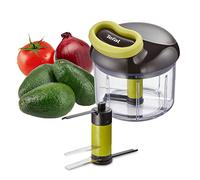 Tefal Hachoir manuel 5 secondes, 900 ml, Hacher, découper, mixer, Légumes, Noix, Oignons, Lames en acier inoxydable, Cuisine rapide et facile K1320404