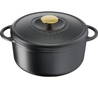 Tefal Heritage E2230504 Casserole avec couvercle, fonte/aluminium, 29 cm de diamètre, compatible induction