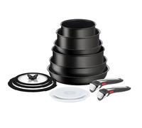 Tefal Ingenio Batterie de cuisine 13 pièces, Poêles, Casseroles, Wok, Poignées amovibles, Couvercles, Induction, Revêtement antiadhésif, Empilable, Fabriqué en France, Unlimited On L3959243
