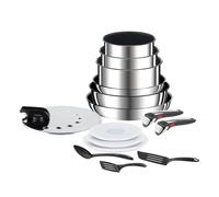 TEFAL L9749802 Set de casseroles et poêles avec accessoires, 15 pièces