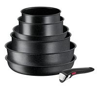 Tefal - Ingenio Batterie de cuisine Induction Black Stone - 7 pièces