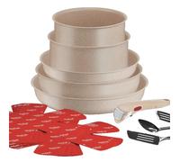 Tefal Ingenio Delight Batterie de cuisine 17 pièces L7839002 Corps aluminium 100 % recyclé